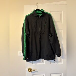Nike Windbreaker Black & Green - XL